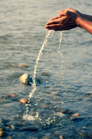 Water, water, water! Hydration and adequate nutrition are paramount in a crisis