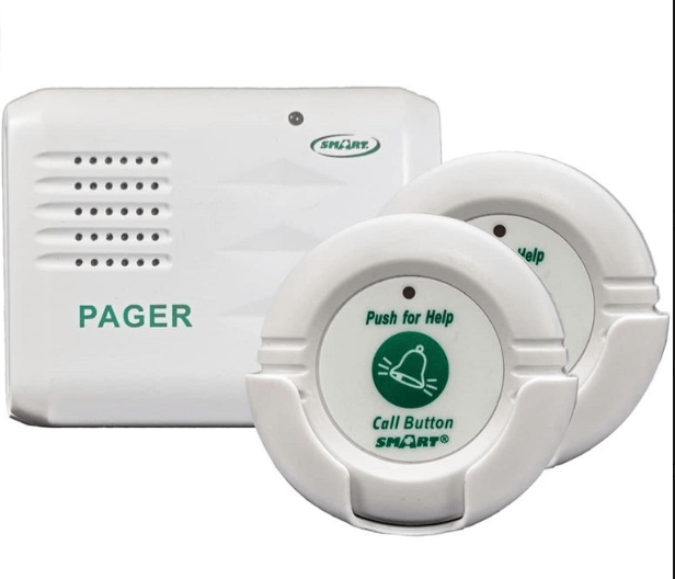 Smart Caregiver Wireless Pager : Easy to Use Call Buttons and Pager for Caregivers