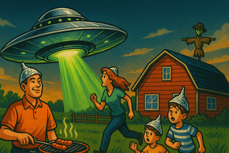 How to Plan for an Alien Invasion: Your Laugh at the Little Green Men