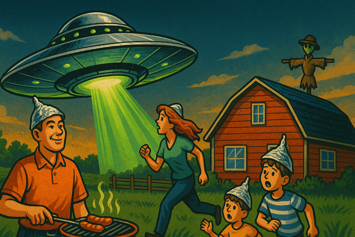 How to Plan for an Alien Invasion: Your Laugh at the Little Green Men
