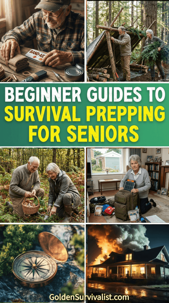 PINTEREST - Beginner Guides to Survival Prepping for Seniors - Overview