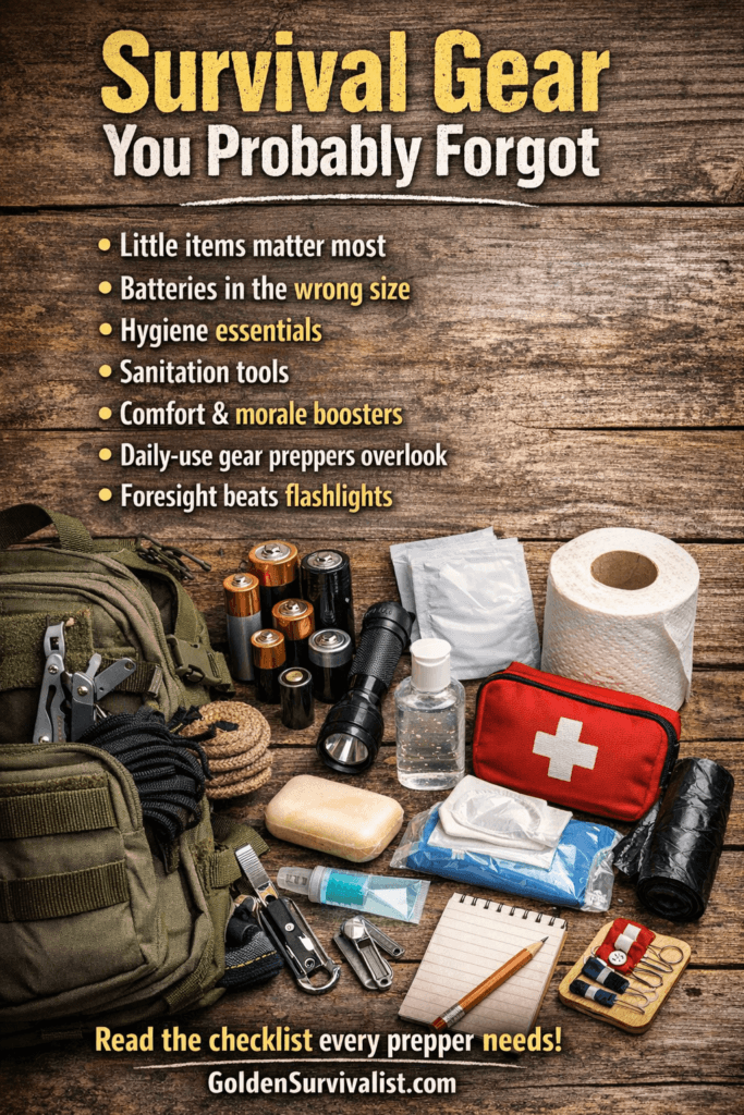 Key Survival Gear Seniors Often Forget