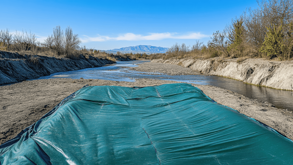Emergency Water Storage and Purification Basics, Rainwater collection and river redirection.