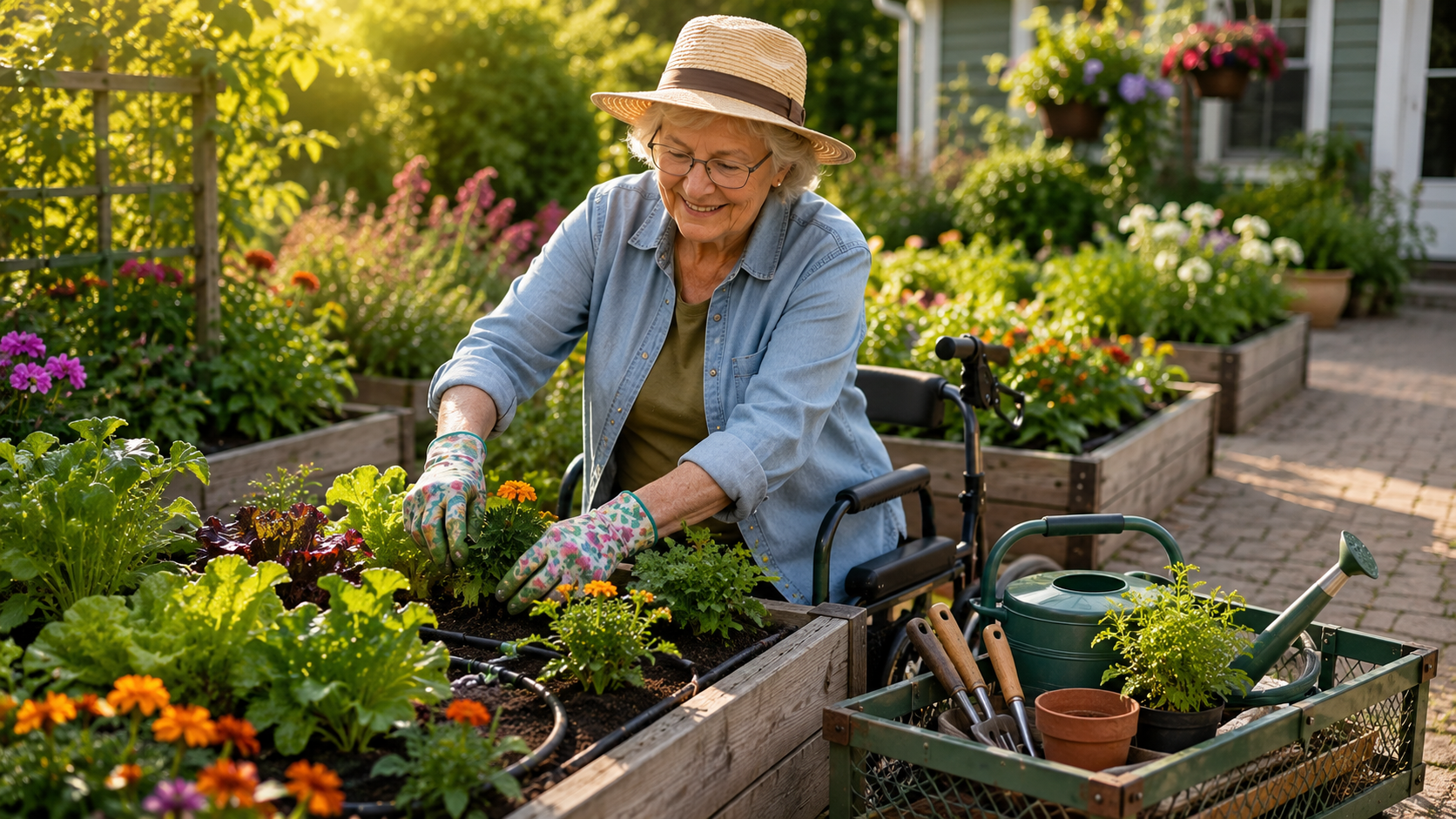 Gardening with Limited Mobility: Keep Growing No Matter How You Get Around