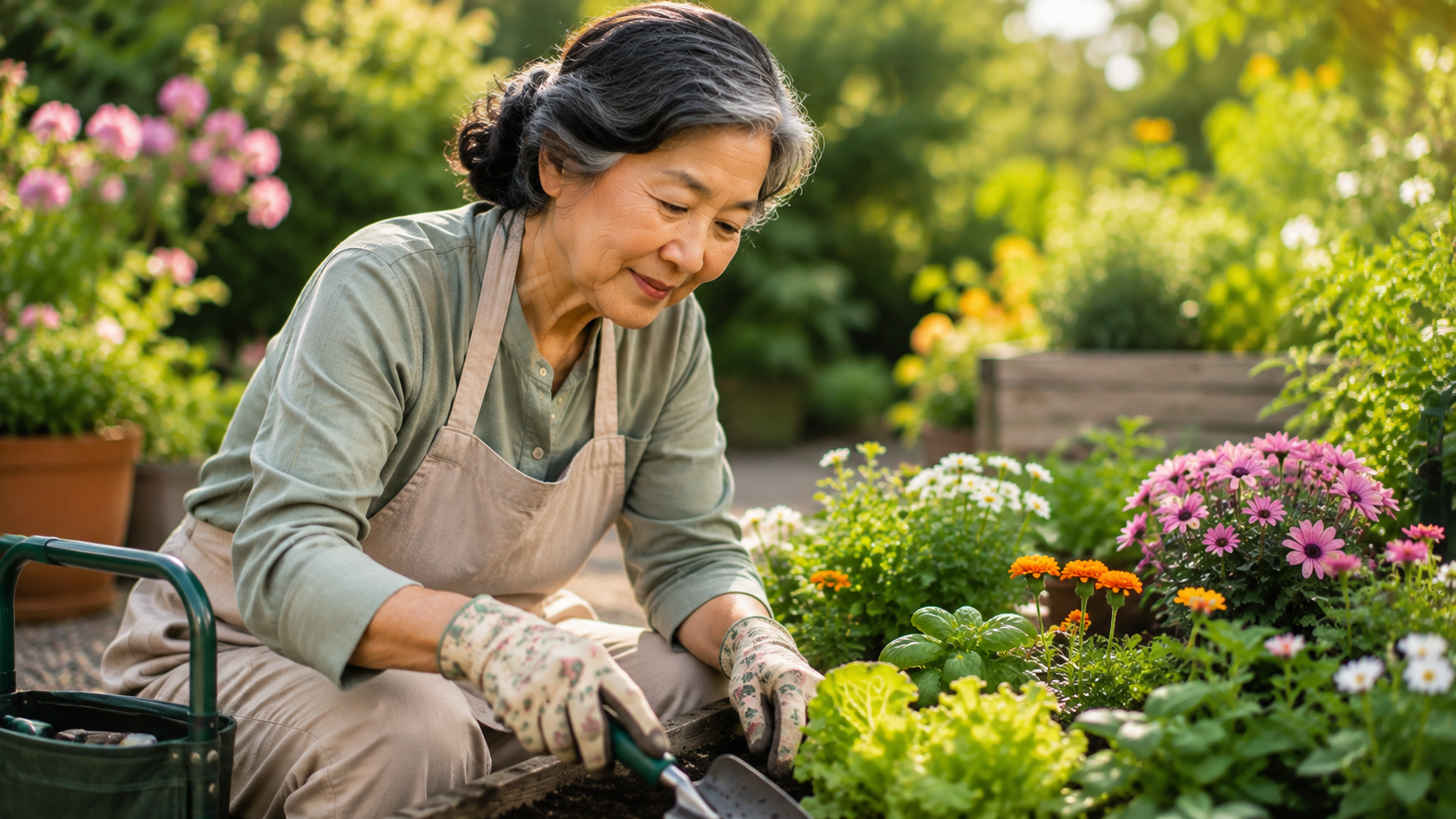 Gardening with Parkinson's Disease: Keep Gardening Safely at Your Own Pace