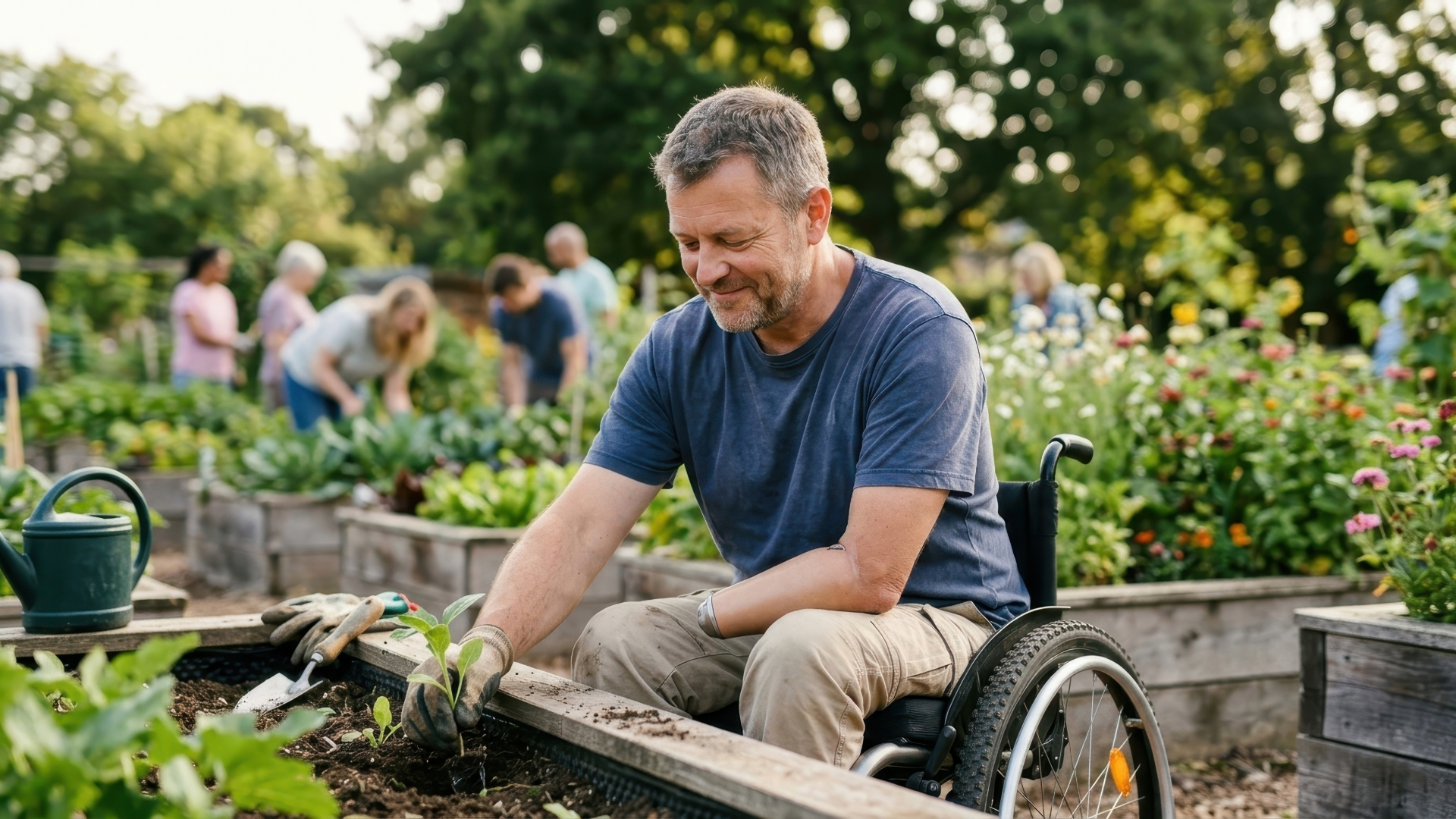 Gardening with a Walker or Wheelchair: Keep Growing with Confidence