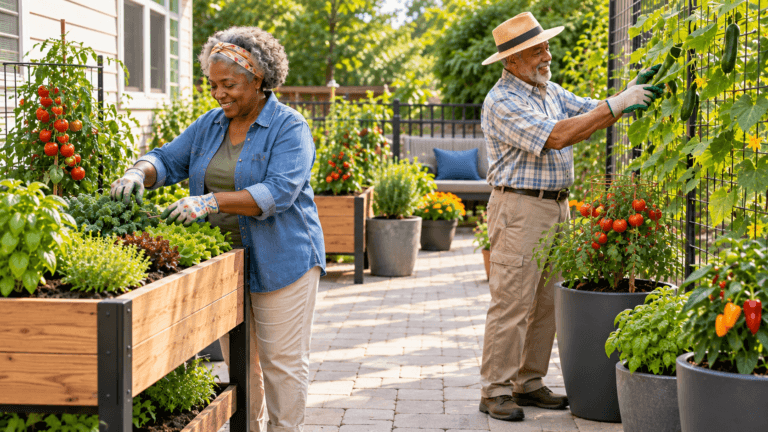 Growing Food in Small Spaces: A Senior-Friendly Guide to Big Harvests